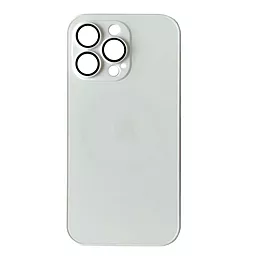 Чехол AG Glass with MagSafe для Apple iPhone 13 Pro Max Silver