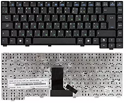 Клавиатура для ноутбука Asus EEE PC A6R A6 A6M A6Rp A6T A6TC вертикальный энтер черная