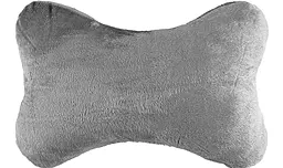 Подушка на подголовник 26x17 см Gray - фото Подушка на подголовник 26x17 см Gray