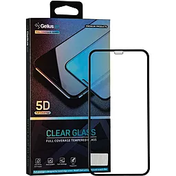 Защитное стекло Gelius Pro 5D Clear Glass для Apple iPhone XS Black (2099900709487)