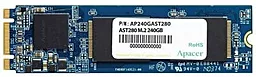 Накопичувач SSD Apacer AST280 240 GB M.2 2280 SATA 3 (AP240GAST280) - фото Накопичувач SSD Apacer AST280 240 GB M.2 2280 SATA 3 (AP240GAST280)