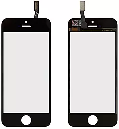 Сенсор (тачскрин) Apple iPhone 5S, iPhone SE c рамкой, Black