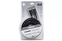 Видеокабель HDMI 2.0 5m black 2E - миниатюра 3 Видеокабель HDMI 2.0 5m black 2E - миниатюра 3