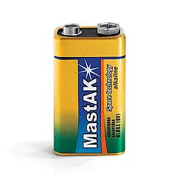Батарейка MastAK 6LR61 (крона) Space technology 1шт - фото Батарейка MastAK 6LR61 (крона) Space technology 1шт