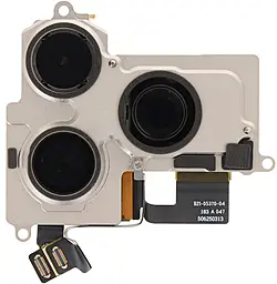 Задняя камера Apple iPhone 17 Pro / iPhone 17 Pro Max основная (48MP+48MP+48MP), Original - снята с телефона - фото Задняя камера Apple iPhone 17 Pro / iPhone 17 Pro Max основная (48MP+48MP+48MP), Original - снята с телефона