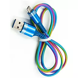 Кабель USB Dengos USB Type-C Cable Rainbow (NTK-TC-SET-RAINBOW)