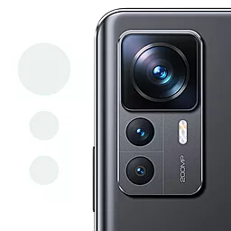 Защитное стекло Epik 0.18mm на камеру для Xiaomi 12 Lite Прозрачный