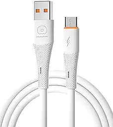Кабель WUW X224 USB-A - micro USB 12w 2.4a 1м cable White