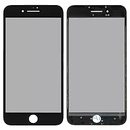Корпусне скло дисплея Apple iPhone 7 Plus (з OCA плівкою і поляризаційною плівкою) with frame (original) Black - фото Корпусне скло дисплея Apple iPhone 7 Plus (з OCA плівкою і поляризаційною плівкою) with frame (original) Black