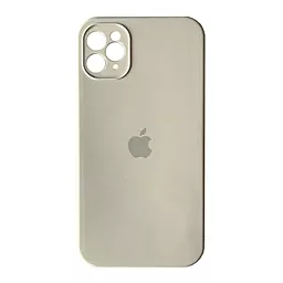 Чехол Silicone Case Full Camera для Apple iPhone 14 Cream