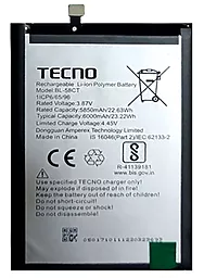 Аккумулятор Tecno Spark 7 / BL-58CT (6000 mAh) 12 мес. гарантии