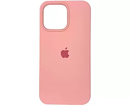 Чехол Silicone Case Full для Apple iPhone 15 Pro Pink - фото Чехол Silicone Case Full для Apple iPhone 15 Pro Pink