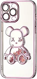 {"ru": "Чехол", "uk": "Чохол"} Shining Bear Case для Apple iPhone 13 Pro Max Pink
