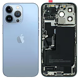 Корпус для Apple iPhone 13 Pro full kit (версія EU) Original - знятий з телефону Sierra Blue - фото Корпус для Apple iPhone 13 Pro full kit (версія EU) Original - знятий з телефону Sierra Blue