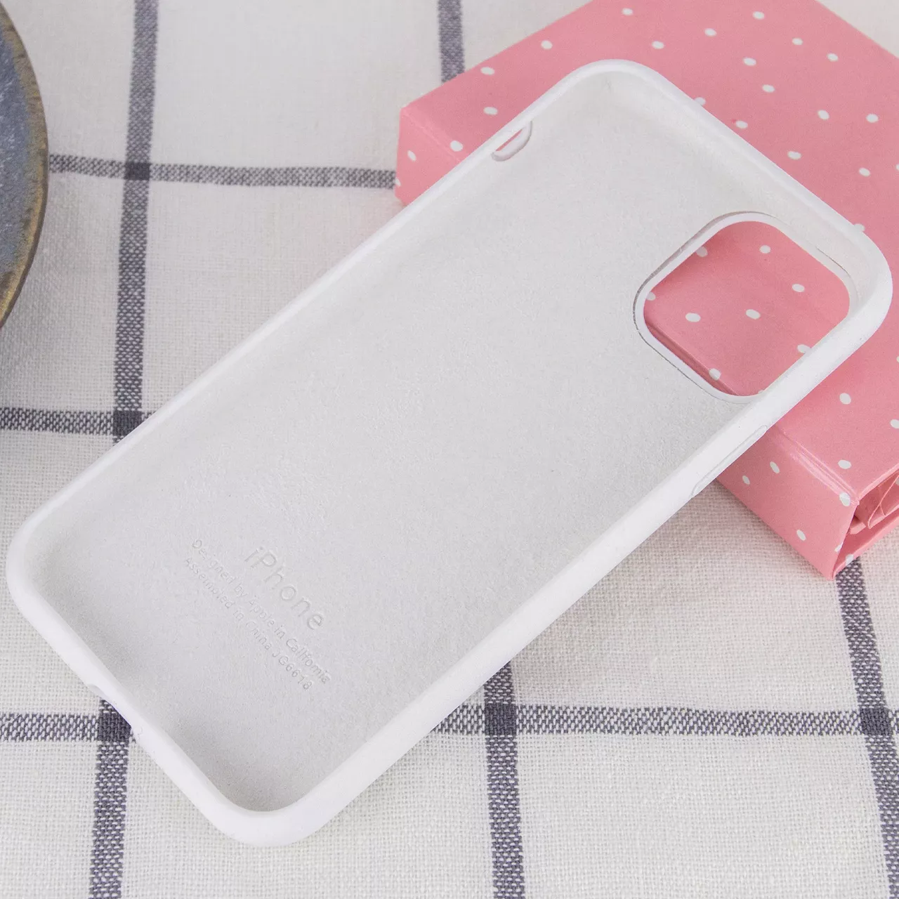 Чохол Silicone Case Full для Apple iPhone 11 Pro Max White - фото 3