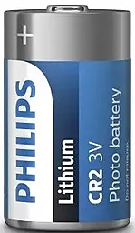 Батарейки Philips CR2 (CR2/01B) 1шт 3 V - фото Батарейки Philips CR2 (CR2/01B) 1шт 3 V