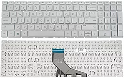Клавиатура для ноутбука HP 250 G7, 255 G7 series без рамки Silver