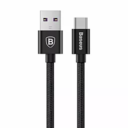 Кабель Baseus Double Fast Charging USB-A - Type-C 25w 5a 1м cable Black (CATKC-01) - фото Кабель Baseus Double Fast Charging USB-A - Type-C 25w 5a 1м cable Black (CATKC-01)