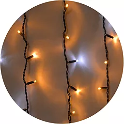 Гирлянда внешняя DELUX ICICLE 108 LED белый - фото Гирлянда внешняя DELUX ICICLE 108 LED белый