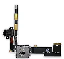 Шлейф Apple iPad 2 (WiFi+3G) с разъемом наушников и коннектором SIM-карты Original White - фото Шлейф Apple iPad 2 (WiFi+3G) с разъемом наушников и коннектором SIM-карты Original White