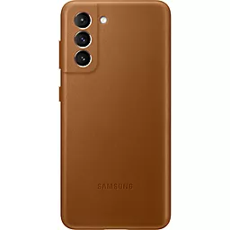 Чехол Samsung Leather Cover G991 Galaxy S21 Black (EF-VG991LAEGRU)