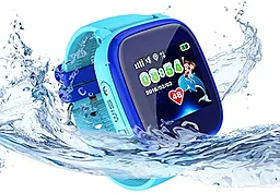 Смарт-часы SmartWatch SMART BABY WATCH DF25G  WATERPROOF Blue - миниатюра 6
