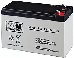 Акумуляторна батарея MW Power MWS 7.2 12 Ah AGM (12V 7.2Ah)