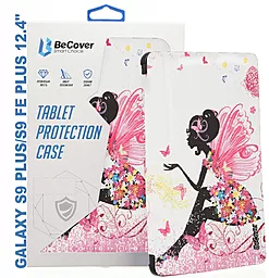 Чехол для планшета BeCover Smart Case для Samsung Galaxy Tab S9 Plus, S9 FE Plus 12.4" Fairy (710384) - фото Чехол для планшета BeCover Smart Case для Samsung Galaxy Tab S9 Plus, S9 FE Plus 12.4" Fairy (710384)