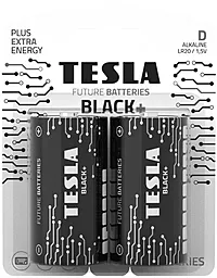 Батарейки Tesla Black+ D LR20 2шт - фото Батарейки Tesla Black+ D LR20 2шт