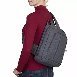 Рюкзак для ноутбука RivaCase 7529 Grey - миниатюра 5