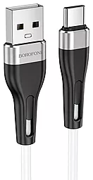 Кабель Borofone BX46 USB-A - Type-C 15w 3a 1м cable White