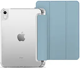 Чехол-книжка TPU Edge BeCover с креплением Apple Pencil для Apple iPad 10.9" 2022/2024, iPad 2025 11" Light Blue (708485) - фото Чехол-книжка TPU Edge BeCover с креплением Apple Pencil для Apple iPad 10.9" 2022/2024, iPad 2025 11" Light Blue (708485)