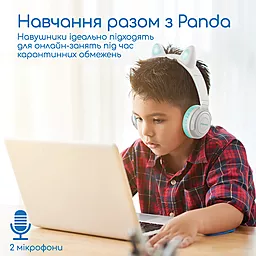 Наушники Promate Panda Aqua - миниатюра 4 Наушники Promate Panda Aqua - миниатюра 4
