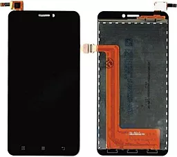 Дисплей Lenovo S850 з тачскріном, Black - фото Дисплей Lenovo S850 з тачскріном, Black