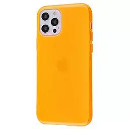 Чехол Star Shine Silicone Case для Apple iPhone 12 Pro Max Orange