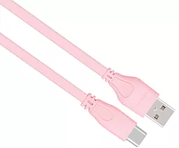 USB Кабель Momax Go Link Type-C Pink (DTA7P) - мініатюра 3