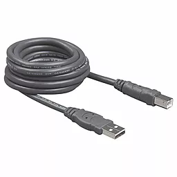Кабель (шлейф) Belkin USB 2.0 (AM/BM) F3U154bt4.8M - миниатюра 2