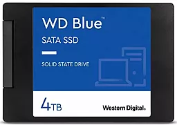 Накопичувач SSD WD Blue 4TB 2.5" SATA TLC (WDS400T2B0A)