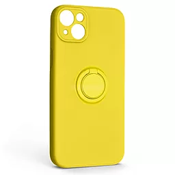 Чехол ArmorStandart Icon Ring для Apple iPhone 14 Plus  Yellow (ARM68700)
