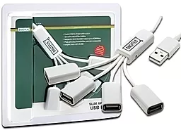 USB хаб (концентратор) Digitus DA-70216 White