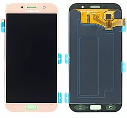 Дисплей Samsung Galaxy A7 A720 2017 с тачскрином, оригинал, Pink - фото Дисплей Samsung Galaxy A7 A720 2017 с тачскрином, оригинал, Pink