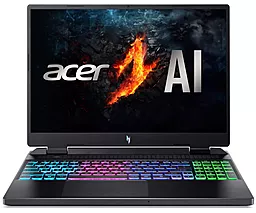 Ноутбук Acer Nitro 16 AN16-42-R287 Obsidian Black (NH.QSKEU.005) - фото Ноутбук Acer Nitro 16 AN16-42-R287 Obsidian Black (NH.QSKEU.005)