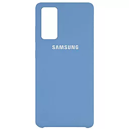 Чехол Epik Silicone Cover (AAA) Samsung G780 Galaxy S20 FE Denim Blue