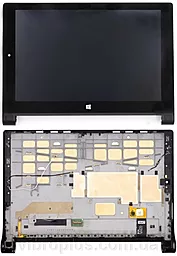 Дисплей для планшету Lenovo Yoga Tablet 10 B8000 + Touchscreen with frame Black