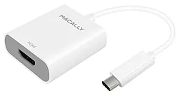 Видео переходник (адаптер) Macally USB-C Adapter Series White (UCH4K60)