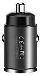 Автомобильное зарядное устройство Remax RCC110 30w PD USB-C/USB-A ports car charger Black - фото Автомобильное зарядное устройство Remax RCC110 30w PD USB-C/USB-A ports car charger Black