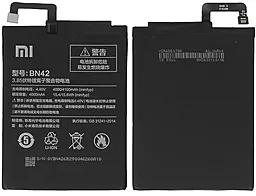 Акумулятор Xiaomi Redmi 4 / BN42 (4000 mAh) 12 міс. гарантії - мініатюра 4