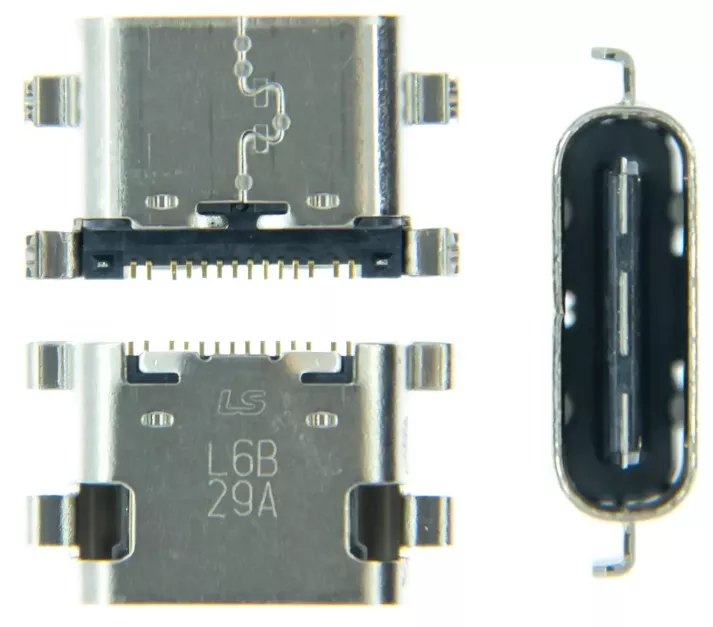 Универсальный разъём зарядки №51 Pin 14, USB Type-C - фото 1