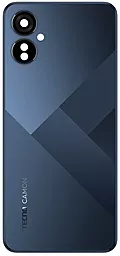 Задняя крышка корпуса Tecno Camon 19 Neo со стеклом камеры, Original Eco Black - фото Задняя крышка корпуса Tecno Camon 19 Neo со стеклом камеры, Original Eco Black