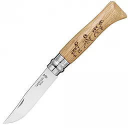 Нож Opinel №8 "Собака" (001622) - фото Нож Opinel №8 "Собака" (001622)